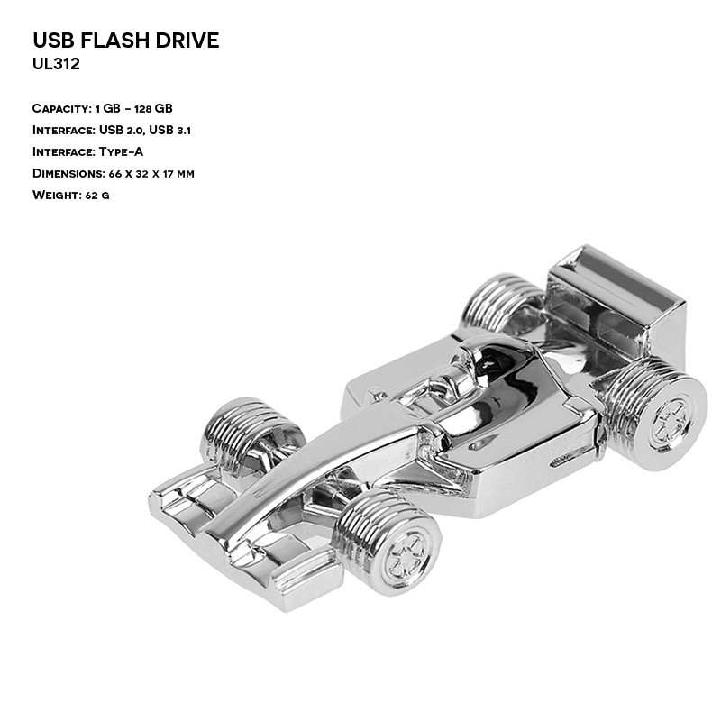 Metal ER CAR UL312 advertising Pendrive
