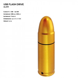 Metal ER BULLET UL319 Pendrive