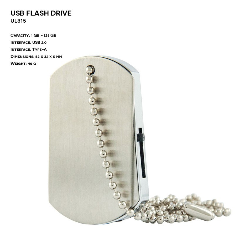 Reklamowy Pendrive ER NIEŚMIERTELNIK UL315 Metalowy