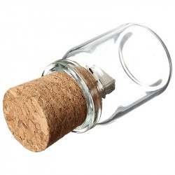 Wooden - Glass ER BOTTLE UL909 Pendrive with logo