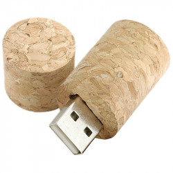 Reklamowy Pendrive ER KOREK do butelki UL427A Drewniany