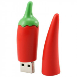 Pendrive chili. Pamięć USB w kształcie ostrej papryczki.