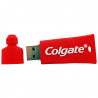 Pamięć USB o kształcie tubki pasty do zębów.