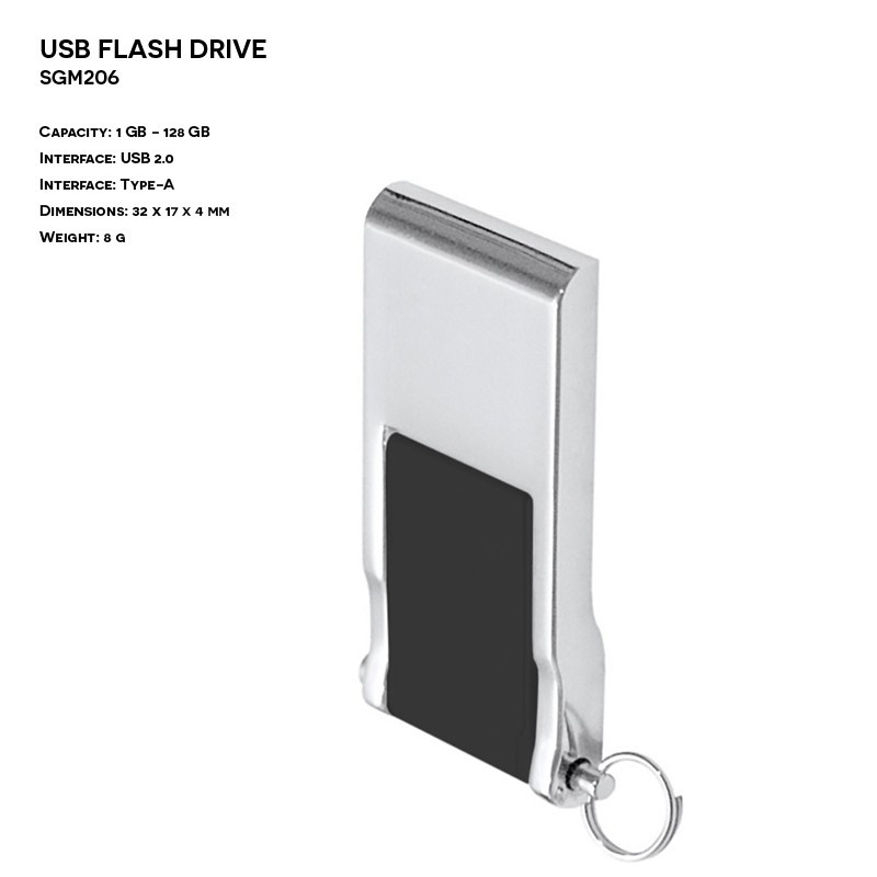 Pendrive ER SWING SGM206 Plastikowo - Metalowy