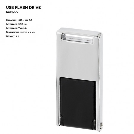 Plastic - Metal ER SWING SGM209 Pendrive