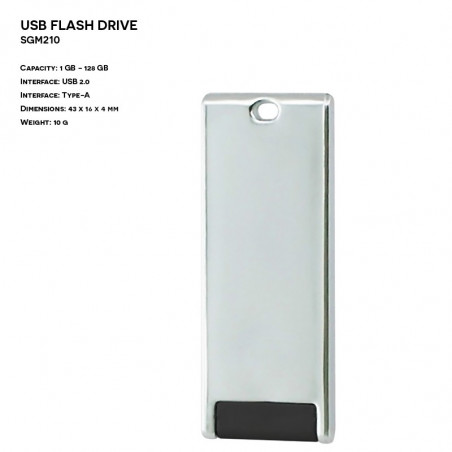 Pendrive ER SWING SGM210 Plastikowo - Metalowy