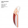 Plastic - Metal ER SWING SGM204 Pendrive