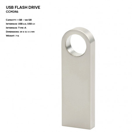 Pendrive reklamowy ER CLASSIC CCM346 Metalowy