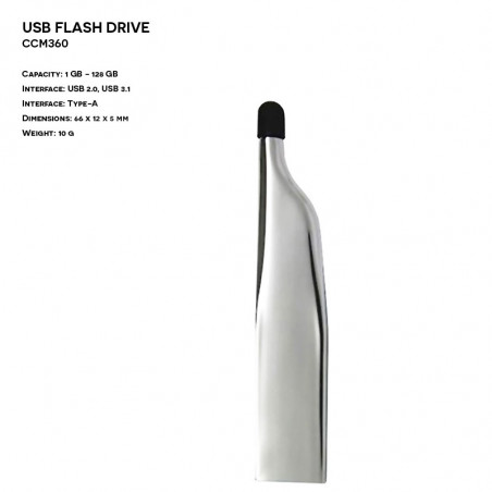 Pendrive ze stylusem ER CLASSIC CCM360 Metalowy