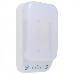 Sterylizator z Power Bankiem i Ładowarką Bezprzewodową oraz Głośnikiem Bezprzewodowym ER CLASSIC CC1UVS008 UV-C QI BT Plastikowy