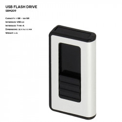 Pendrive ER SLIDER SRM209 Plastikowo - Metalowy
