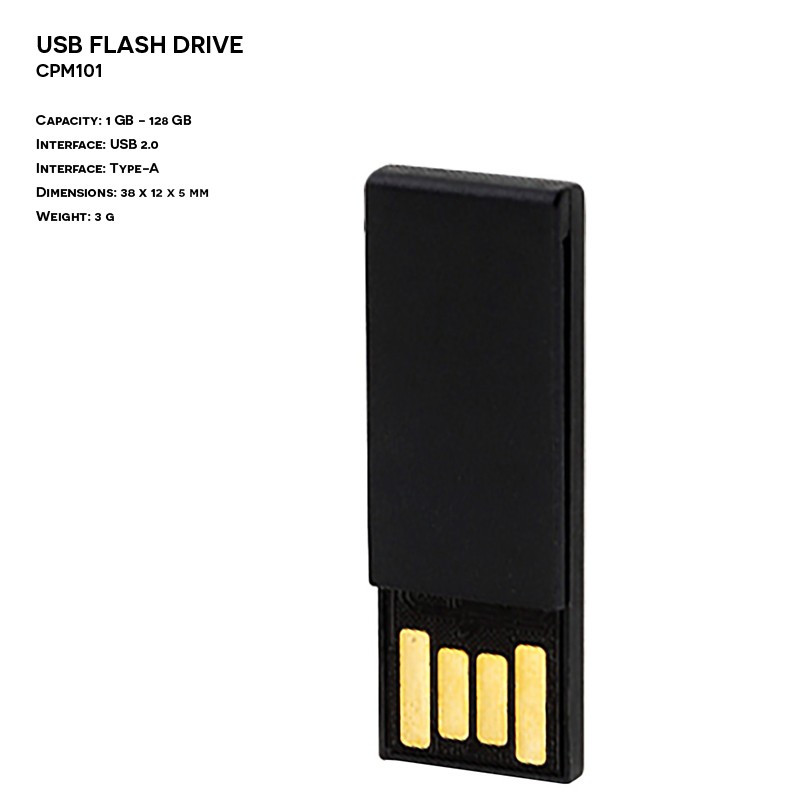 Plastic ER paper CLIP CPM101 Pendrive
