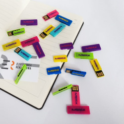 Pendrive ER SPINACZ z logo CPM102A Plastikowy