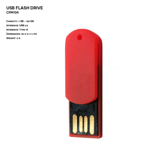 Pendrive ER SPINACZ biurowy CP104 Plastikowy