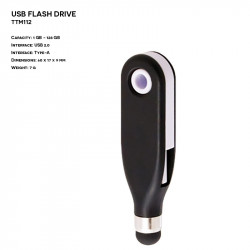 Plastic ER TWIST TTM112 Pendrive stylus