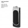 Plastic - Metal ER TWIST TT1301HS MICRO B Pendrive with sticker