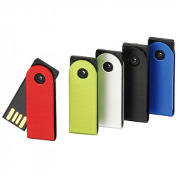 Plastic - Metal ER TWIST TTM207 Pendrive with engraving