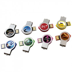 Plastic - Metal ER TWIST with flashlight TTM209 Pendrive