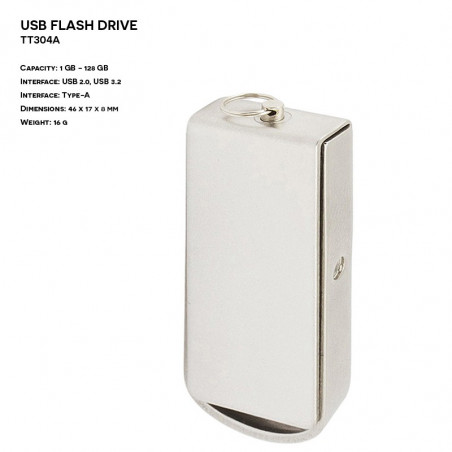 Metal ER TWIST TT304A Pendrive