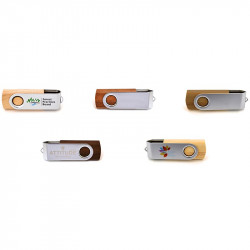 Pendrive ER TWISTer TT401 Drewniany z grawerem