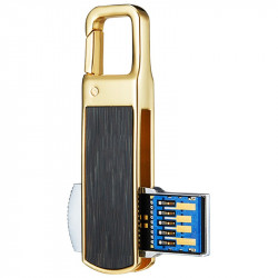 Pendrive z karabińczykiem ER BRELOK PTP303 Metalowy