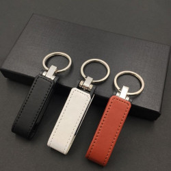 Leather - Metal ER KEYCHAIN PT3502 Pendrive