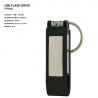 Leather - Metal ER KEYCHAIN PT502B Pendrive