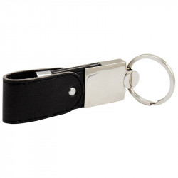 Pendrive z tłoczonym logo ER BRELOK PT507 Skórzany