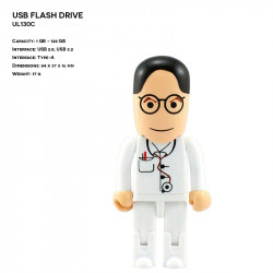 Pendrive ER LUDZIK LEKARZ UL130C Plastikowy