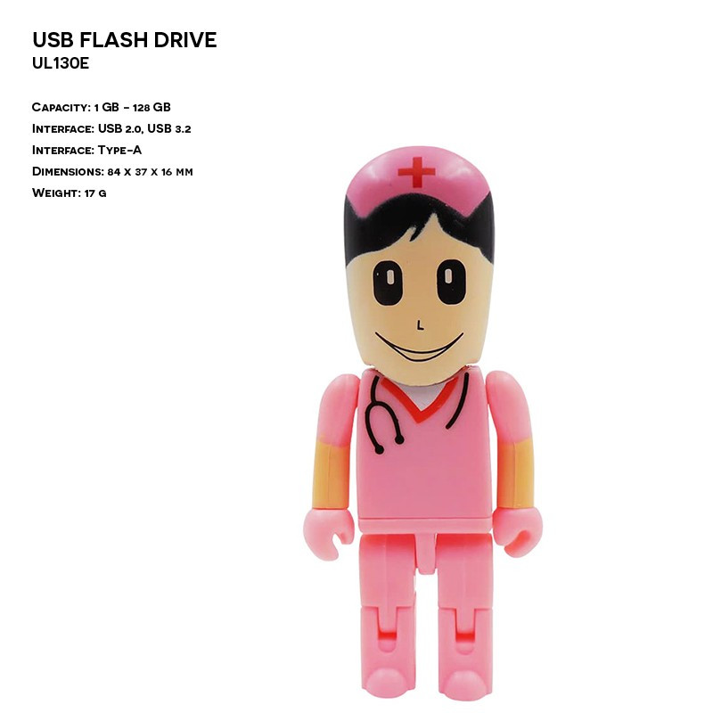 Plastic ER NURSE PEOPLE UL130E Pendrive