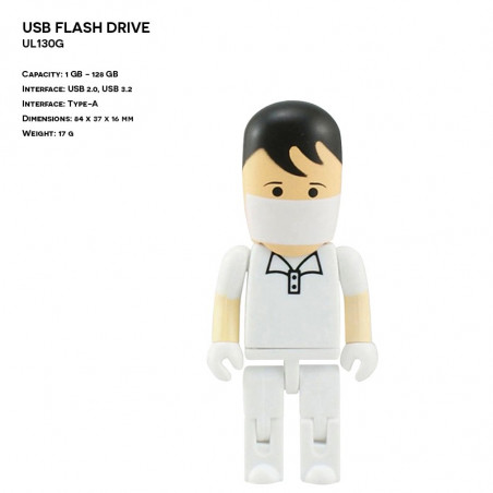 Pendrive ER LUDZIK STOMATOLOG UL130G Plastikowy