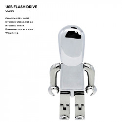 Pendrive ER LUDZIK UL330 Metalowy