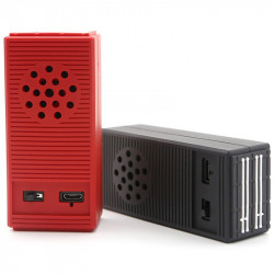 Container-shaped wireless speaker.