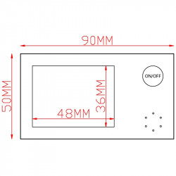 Paper ER CARD CD1024A 2.4 INCH Video Brochure