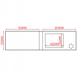 Paper ER CARD CD1024B 2.4 INCH Video Brochure