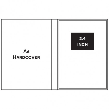 Paper ER A6 PORTRAIT A6PP1024 2.4 INCH HARDCOVER Video Brochure