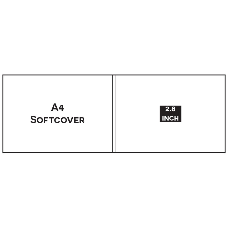 Paper ER A4 LANDSCAPE A4L1028 2.8 INCH Video Brochure