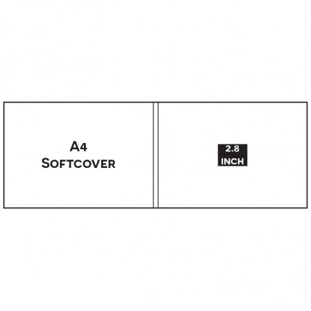 Paper ER A4 LANDSCAPE A4L1028 2.8 INCH Video Brochure