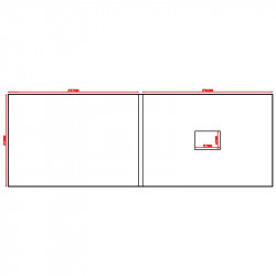 Paper ER A4 LANDSCAPE A4L1028 2.8 INCH Video Brochure