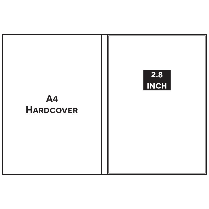 Broszura Video ER A4 PORTRETOWA A4PP1028 2.8 CALA TWARDA OPRAWA Papierowa