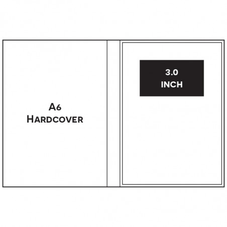 Paper ER A6 PORTRAIT A6PP1030 3.0 INCH HARDCOVER Video Brochure