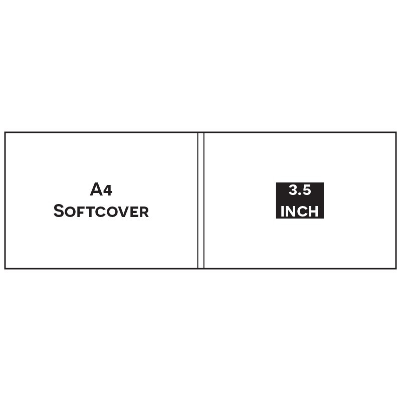 Paper ER A4 LANDSCAPE A4L1035 3.5 INCH Video Brochure