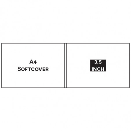 Paper ER A4 LANDSCAPE A4L1035 3.5 INCH Video Brochure