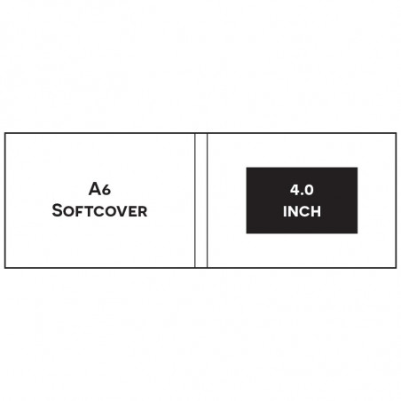 Paper ER A6 LANDSCAPE A6L1040 4.0 INCH Video Brochure