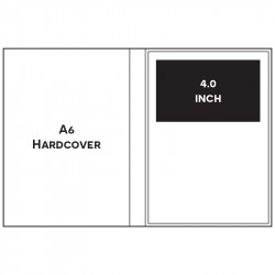 Paper ER A6 PORTRAIT A6PP1040 4.0 INCH HARDCOVER Video Brochure