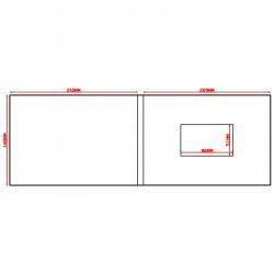 Paper ER A5 LANDSCAPE A5L1040 4.0 INCH Video Brochure