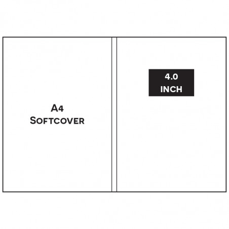Paper ER A4 PORTRAIT A4P1040 4.0 INCH Video Brochure