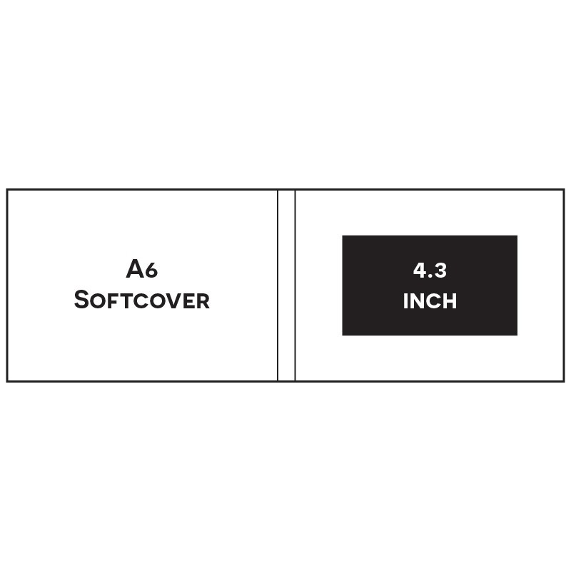 Paper ER A6 LANDSCAPE A6L1043A 4.3 INCH Video Brochure