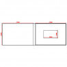 Paper ER A5 LANDSCAPE A5LP1043B 4.3 INCH TOUCHSCREEN HARDCOVER Video Brochure