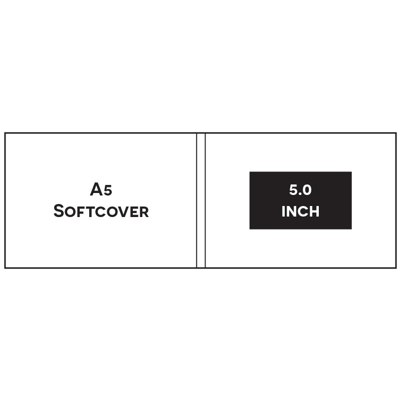 Paper ER A5 LANDSCAPE A5L1050A 5.0 INCH Video Brochure